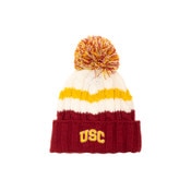 USC Trojans Women's Cardinal Arch Ashfield Cuff Knit Beanie